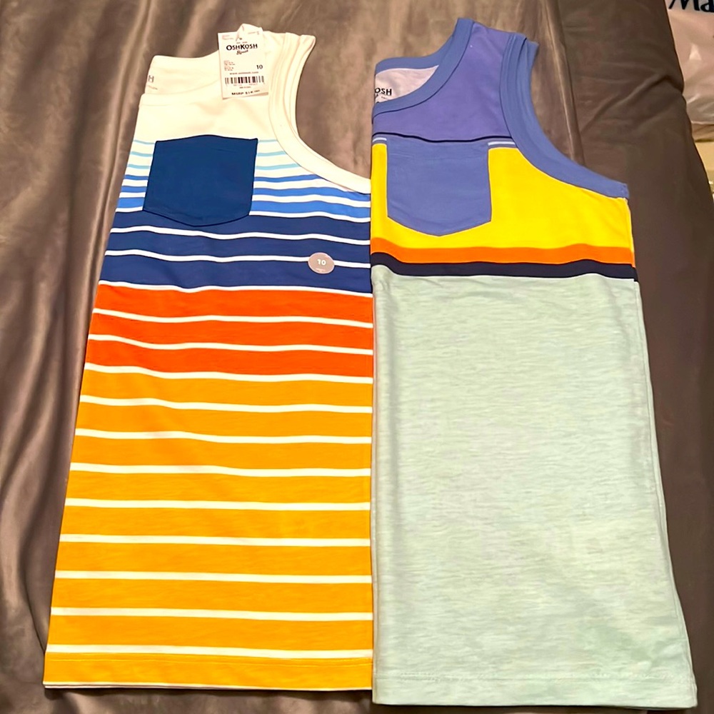 OshKosh B’gosh two pack tank top NWT Sz 10